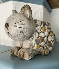 Pflanztopf katze steinoptik gebraucht kaufen  Abenberg