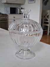 Vintage glass lidded for sale  CARRICKFERGUS