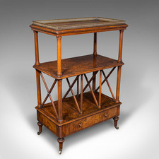 Antique canterbury whatnot d'occasion  Expédié en Belgium