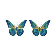 Set green butterflies for sale  HARROW