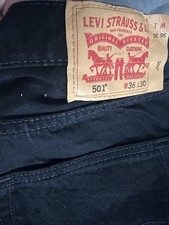 Black levi 501 for sale  HARLOW