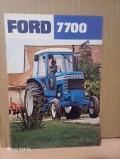 Ford tractor 7700 for sale  EYEMOUTH