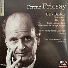 Ferenc Fricsay - Bela Bartók CD Two Portraits, Dance Suite, Piano Concerto No. 2 comprar usado  Enviando para Brazil