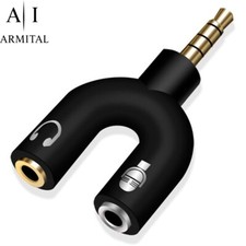Adattatore sdoppiatore cuffie usato  Italia