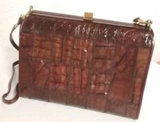 Damenhandtasche krokodil leder gebraucht kaufen  Marienheide