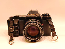 Vintage Canon T 50 Com Lente 50mm 1,14 Arranhões Corporais Bateria AA Não Testada comprar usado  Enviando para Brazil