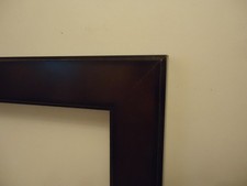 Bilderrahmen 25x25cm braun gebraucht kaufen  Heiligenstadt
