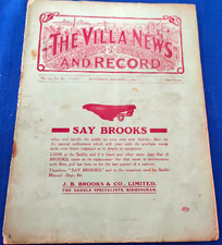 Aston villa stoke for sale  BLAENAU FFESTINIOG