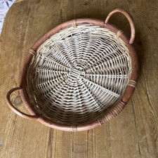 Wicker basket large for sale  OAKHAM