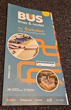 Swindon bus timetable. for sale  POOLE