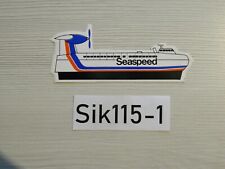 Autocollant seaspeed sticker d'occasion  Vieux-Condé