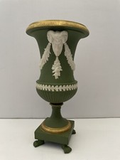 Green jasperware footed for sale  Indio