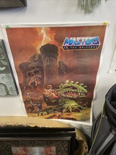 Usado, Masters of the Universe "DRAGON WALKER POSTER" 1984 Kellogg Company He-Man MOTU comprar usado  Enviando para Brazil