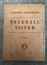 Vauxhall victor owner for sale  PETERBOROUGH