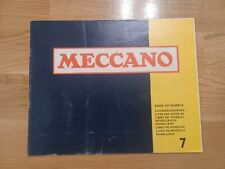 Meccano book models for sale  CRICCIETH