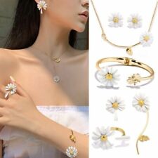 Conjunto de joyería de moda con borla de abeja margarita anillo flor pulsera pendientes para mujer segunda mano  Embacar hacia Mexico