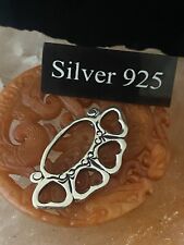 Solid silver larpendant for sale  BRIGHTON