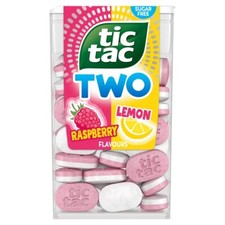 TIC TAC TWO SABOR FRAMBOESA LIMÃO. SEM AÇÚCAR. 18 X PACOTES 38,5 g FRETE GRÁTIS comprar usado  Enviando para Brazil