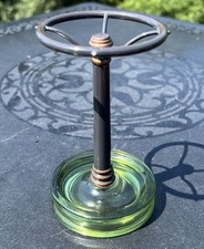 Suporte para escova de dentes ATQ industrial vidro verde e metal - Steam Punk comprar usado Suporte para escova de dentes ATQ industrial vidro verde e metal - Steam Punk comprar usado  Enviando para Brazil