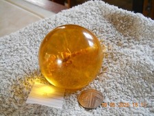 Amber crystal ball for sale  ISLE OF MULL