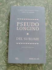 longino pseudo sublime usato longino pseudo sublime usato Ornavasso