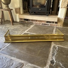 Brass fire fender for sale  DERBY