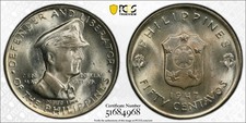 1947 philippines centavos d'occasion  Expédié en Belgium