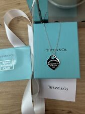 Tiffany heart necklace for sale  NANTWICH