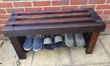 Handmade seater wooden for sale  WOKING