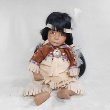 Porcelain doll native for sale  SWADLINCOTE