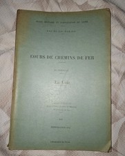 Rare livre train d'occasion  Paris XVII