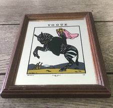 Cadre serigraphie vogue d'occasion  Hergnies