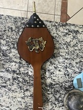 lareira de couro vintage fole de fogo madeira comprar usado  Enviando para Brazil