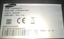 Samsung le32d400e1w da usato  Messina