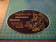 Adesivo vintage sticker usato  Oliveto Lario