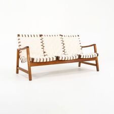 Sofá/cama de três lugares C. 1941 Jens Risom para Knoll Associates com nova correia comprar usado  Enviando para Brazil