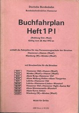 Hannover buchfahrplan heft gebraucht kaufen  Lehrte