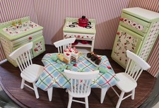 Cottage dollhouse kitchen for sale  Goodyear