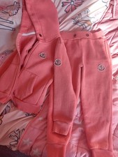 Moncler girls tracksuit for sale  CHESTERFIELD