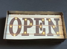 Rustic metal open for sale  Haslet