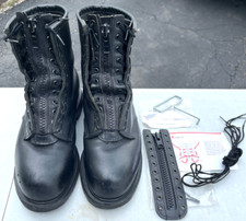 BOTA DE FOGO RED WING #4473 - 11 1/2 3E - BIQUEIRA DE AÇO COM ZÍPER EM COURO PRETO + ZÍPER comprar usado  Enviando para Brazil