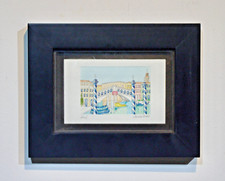 Original watercolor signed for sale  Reston