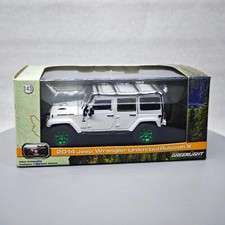 Carro pneu verde Greenlight 1:43 2014 Jeep Wrangler Unlimited Rubicon X comprar usado  Enviando para Brazil
