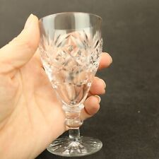 Vintage crystal sherry for sale  DENBIGH