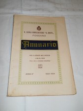 Annuario anno 1923 usato  Fossano