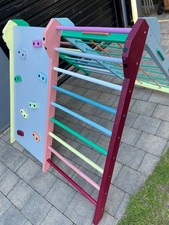 Kids wooden climbing for sale  OMAGH