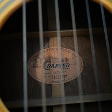 Crafter guitar hiscox for sale  PRENTON