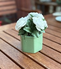 Weiß blumen grün gebraucht kaufen  Berlin