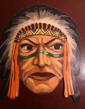 Vintage maschera carnevale usato  Palo del Colle