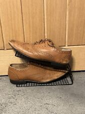 Topman brogue tan for sale  THORNTON-CLEVELEYS